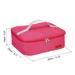 Lunch Box for Women/Men, Insulated Cooler Lunch Bag, 3.9x9.1x11.4 Inch Rose Red - Rose Red