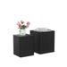 MDF Nesting table/side table/coffee table/end table，set of 2