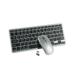 Dpisuuk Wireless Keyboard Mouse Comb Rechargeable Bluetooth Keyboard and Mouse for Windows/Computer/Desktop/PC/Notebook