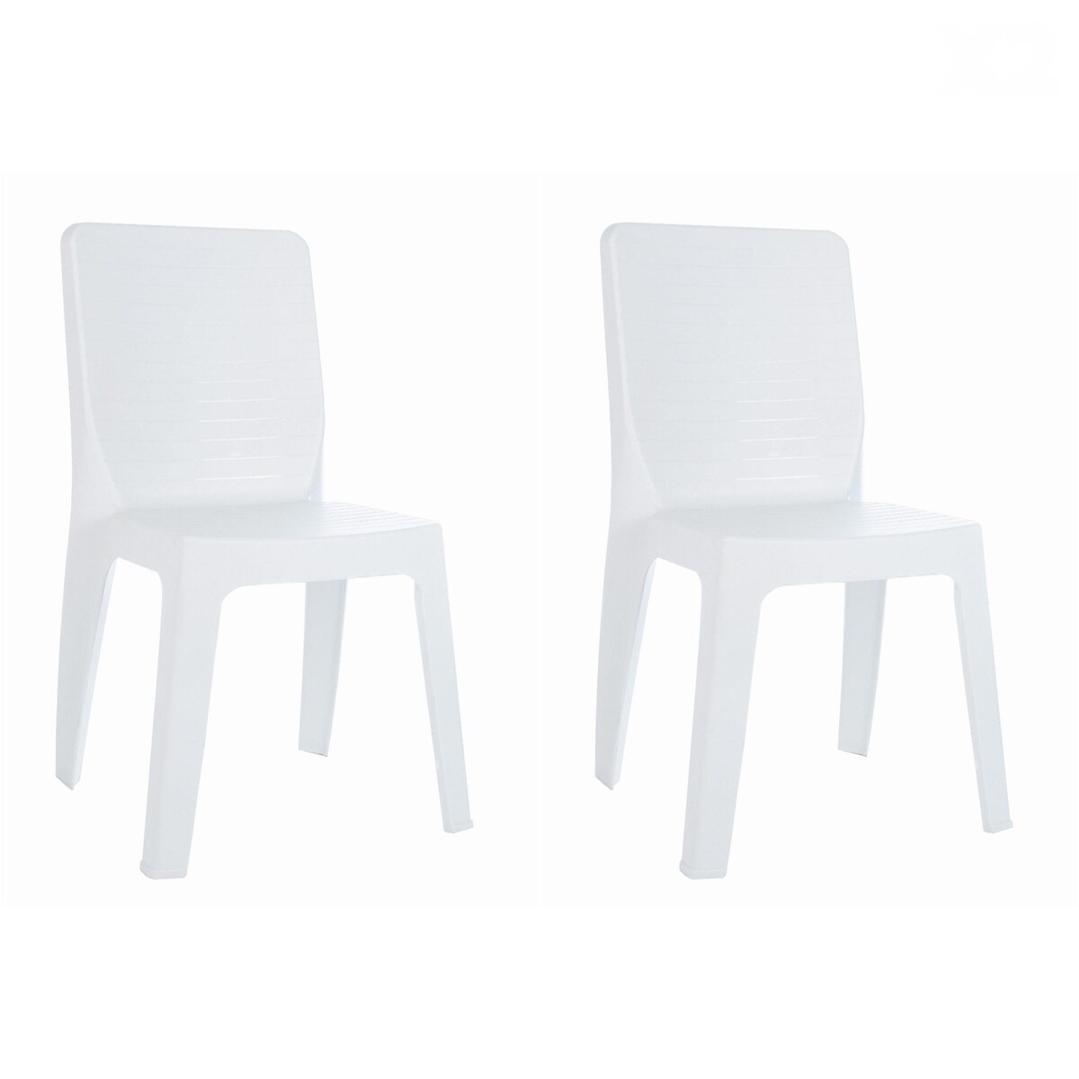Resol garbar IRIS Stuhl Indoor, Outdoor Set 2 Weiß Image