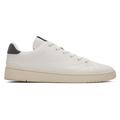 TOMS Men's White Leather Travel Lite Sneaker Shoes, Size 8.5