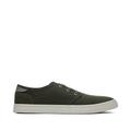 TOMS Men's Green Heritage Canvas Carlo Sneaker Shoes, Size 11.5