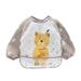 Toddler Long Sleeve Baby Bibs Waterproof Sleeved Bib Soft Cartoon for Girls Boys First Christmas Baby Girl Outfit Big And Tall Bib