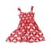 Girl s Casual Dress Summer Scoop Neck Sleeveless Floral Flowy Print Plain Sundress Beach Dress Toot Toot Dress Pageant Dress