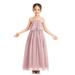 Ekidsbridal A-Line Ruffle Chiffon Flower Girl Dresses Junior Bridesmaid Gown for Wedding Ceremony 192 2