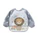 Toddler Long Sleeve Baby Bibs Waterproof Sleeved Bib Soft Cartoon for Girls Boys First Christmas Baby Girl Outfit Big And Tall Bib