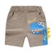 YDOJG Toddler Boys Kids Girls Casual Shorts Pants Sport Cartoon Dinosaur Prints Casual Shorts Fashion Beach Cargo Pants Shorts For 5-6 Years