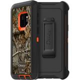 OtterBox Defender Series Case for Samsung Galaxy S9 Only - Holster Clip Included - Non-Retail Packaging - Rt Blaze Edge Blaze Orange/Black/Rt Edge Graphic