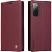 Case for Samsung Galaxy S20 FE/S20 Lite PU Leather Wallet Case Cover Samsung Galaxy S20 FE Flip Folio Case with Card Holders Magnetic Phone Case for Samsung Galaxy S20 Lite Wine Red