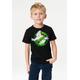 T-Shirt LOGOSHIRT "Ghostbusters – Slime Logo" Gr. 128, schwarz Mädchen Shirts T-Shirts mit coolem Print