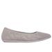 Skechers Women's Cleo 2.0 - Glitzy Daze Flats | Size 6.5 | Taupe | Textile/Synthetic | Vegan