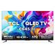 TCL 50C645K 4K UHD QLED 50" Smart TV - Black