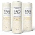 Tios Hard Tea Pre-Mixed & Ready to Drink - 12 x 250ml Cans, 4.4% ABV - Pack of Margarita Flavoured Alcoholic Tea Cans - A Tasty Alternative to Hard Seltzer and Cocktails Ready to Drink