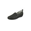 Slipper NATURAL FEET "Clara", Damen, Gr. 44, schwarz, Leder, elegant, Schuhe, mit weitem Fußbett