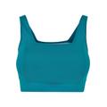 Sport-BH URBAN CLASSICS "Urban Classics Damen Ladies Recycled Squared Sports Bra" Gr. XL, Cup 0, grün (watergreen) Damen BHs Sport-BHs