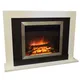 Suncrest Romney White Electric Fire Suite