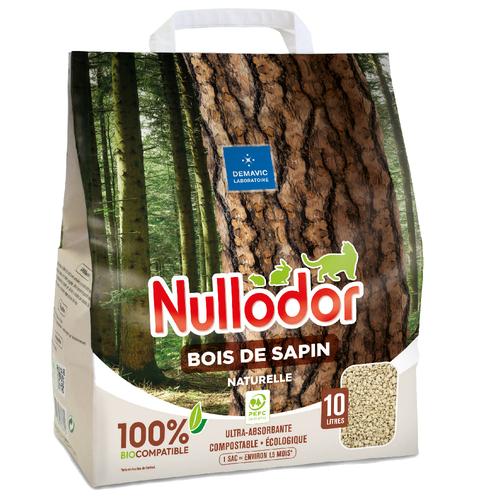 10l Nullodor Katzenstreu Bois De Sapin Katze