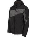 Klim Storm 2022 Snowmobil Jacke, schwarz-grau, Größe L