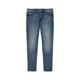 TOM TAILOR DENIM Herren Tapered Slim Jeans, blau, Uni, Gr. 33/32