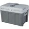 Frigo Portatile 40L Minifrigo per Auto Ufficio Mini Frigorifero da Esterno Grigio.Classe di