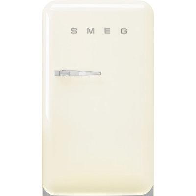 SMEG 21.44" 4.48 Cubic Feet Cu. Ft. Energy Star Black Refrigerator in White | 38.13 H x 21.44 W x 27.88 D in | Wayfair FAB10URCR3