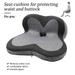 Final Clear Out! Comfort Seat Cushion Non-Slip Orthopedic 100% Memory Foam Coccyx Cushion Pain Releaseed Cushion Sciatica Relief For Office Worker