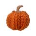 The Holiday Aisle® 6" Woven Yarn Pumpkin Set of 2 in Orange | 6 H x 5.5 W x 5.5 D in | Wayfair BD5250A81EBB4F83AC81FC9EDDEFD047