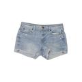 J.Crew Factory Store Denim Shorts: Blue Solid Bottoms - Women's Size 27 - Sandwash