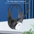 Écouteurs sans fil Bluetooth HRD-308S Radio FM Portable casque stéréo pliable pour étudiants