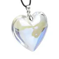 41QC – collier en forme de petit cœur pour homme et femme pendentif à la mode bijoux de fête