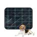 ABPHQTO Plaid Lumberjack Buffalo Pet Dog Cat Bed Pee Pads Mat Cushion Potty Dogsblankets Crate Bed Kennel 14x18 inch
