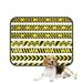 ABPHQTO Tape Caution Danger Yellow Police Line Warning Tape Danger Tape Caution Tape Pet Dog Cat Bed Pee Pads Mat Cushion Potty Dogsblankets Crate Bed Kennel 36x48 inch