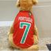 Dog Medium-sized Dog Spring and Summer Mesh Vest World Cup 8 Pairs of Basketball Uniforms Clothes Dog Clothes Pet Acessorio