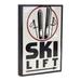 Ski Lift Lodge Sign 15.75"H