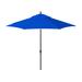 Joss & Main Camry 9-Foot Bronze Aluminum Market Patio Umbrella w/ Crank Lift & Autotilt In Sunbrella Metal | 102.3 H x 108 W x 108 D in | Wayfair