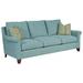 Fairfield Chair Olivia 91.5" Upholstered Sofa, Wood in Brown | 37 H x 91.5 W x 41 D in | Wayfair 2722-50_9171 04_Tobacco