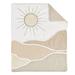 Sweet Jojo Designs 3 - Piece Crib Bedding Set Cotton Blend in White/Brown | Wayfair DesertSun-TN-MiniCrib-3