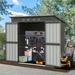 Kaiyi 4 ft. W x 6 ft. D Metal Horizontal Storage Shed | 71.9 H x 47.5 W x 72.1 D in | Wayfair SHED-20007