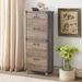 Sparacino 4-Drawer Vertical Filing Cabinet Wood in Brown/Gray Laurel Foundry Modern Farmhouse® | 50.5 H x 19.3 W x 15.8 D in | Wayfair