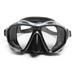 Menâ€™s Womenâ€™s -fog Diving Snorkeling Goggles Two-window Diving Swim Goggles Swimming Tempered Glass Lens Flexible Silicone Skirt PC Frame Adults