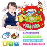HAOAN Baby Musical Toys Electronic Kids Musical Instruments Keyboard Piano Set Learning Light Up Toy for Toddlers Infant Early Educational Development Music Toys for Babies