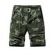 Camo Cargo Shorts Men Sale Clearance Waist 38 Loose Fit Cargo Shorts Combat Camouflage Trousers Casual Smart Cycling Hiking Half Pants Work Utility & Safety Shorts with Multi Pockets