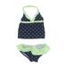 OshKosh B'gosh Two Piece Swimsuit: Blue Polka Dots Sporting & Activewear - Size 24 Month