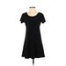 Gap Casual Dress - Mini: Black Solid Dresses - Women's Size Small