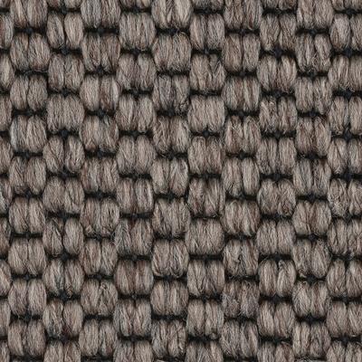Teppichboden BODENMEISTER "Turania, Strukturschlinge - Uni Farben, Made in Netherlands", grau (grau braun), B:500cm H:5,3mm L:400cm, Polypropylen, Teppiche, Wohnzimmer, Schlafzimmer, Kinderzimmer, Breite 400/500 cm Image