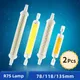 OK-B 2pcs Dimmable Tube De Verre Led R7S 110V / 220V 50W 30W 15W 78mm 118mm 135mm Remplacer Lampe