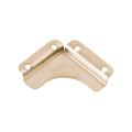 Inferramenta - cf 4 pcs clips de miroir clips de miroir en acier nickelA lisse 30x30 mm