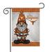 NCAA Texas Longhorns Gnome 13 x 18 Double Sided Garden Flag