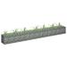 Gabion Raised Bed Galvanized Steel 106.3 x11.8 x11.8