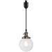 Kiven H-Type Track Lighting Light fixture 1-Light Modern Halo Track Pendant Light with Built-in Cable Wrapper and Glass Lampshade Adjustable Length for Bedroom Kitchen Shop